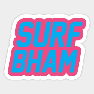 SURF BHAM Sticker